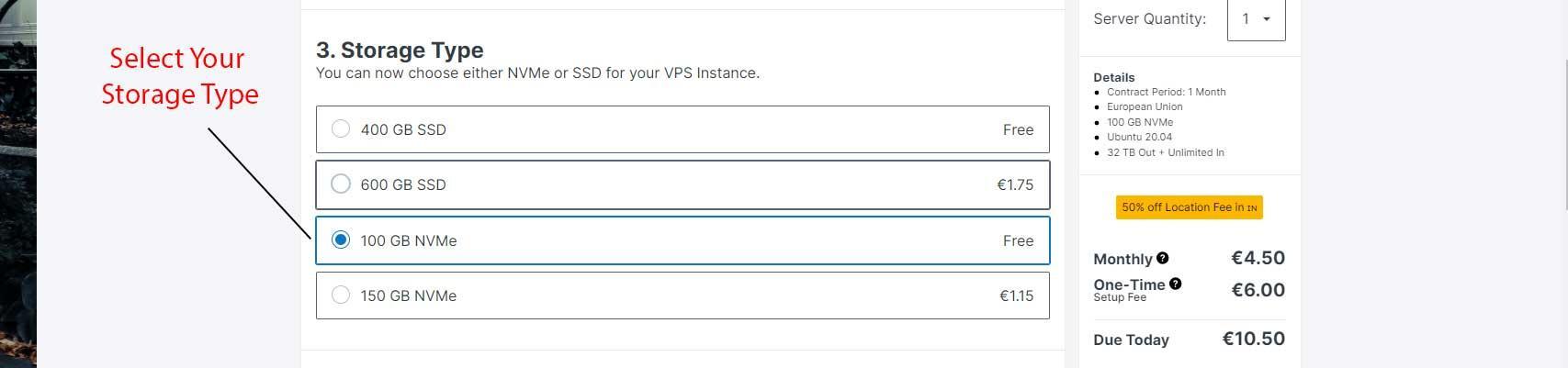 Create VM Instance in Contabo