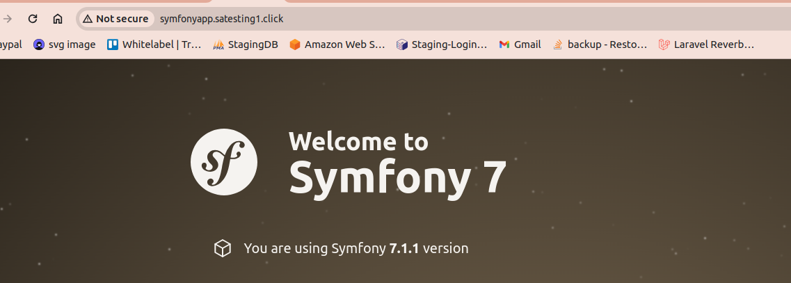 Install and Setup Symfony on Cloud using ServerAvatar