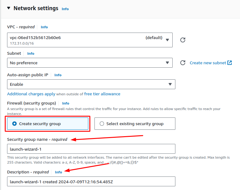 Create an AWS EC2 Instance