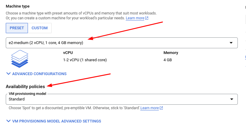 Create a VM Instance in Google Cloud