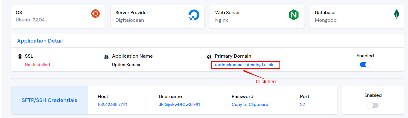 Deploy Self Hosted Monitoring Tool Uptime Kuma on Cloud using ServerAvatar