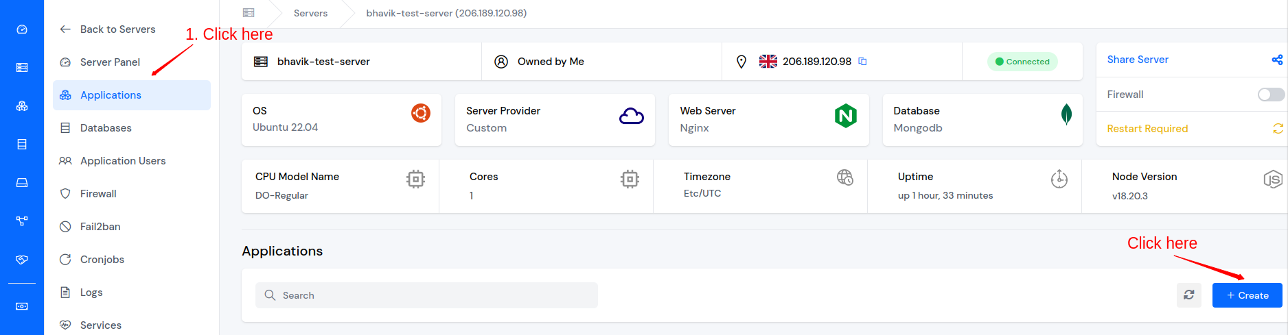 Install and Setup NodeBB on Cloud using ServerAvatar