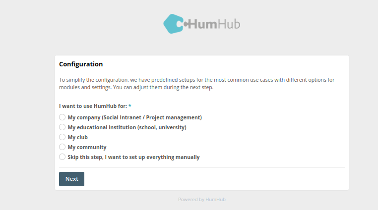 Install and Setup HumHub on Cloud using ServerAvatar