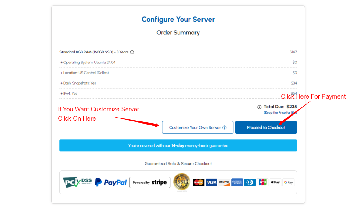 Create a Server in SSD Nodes