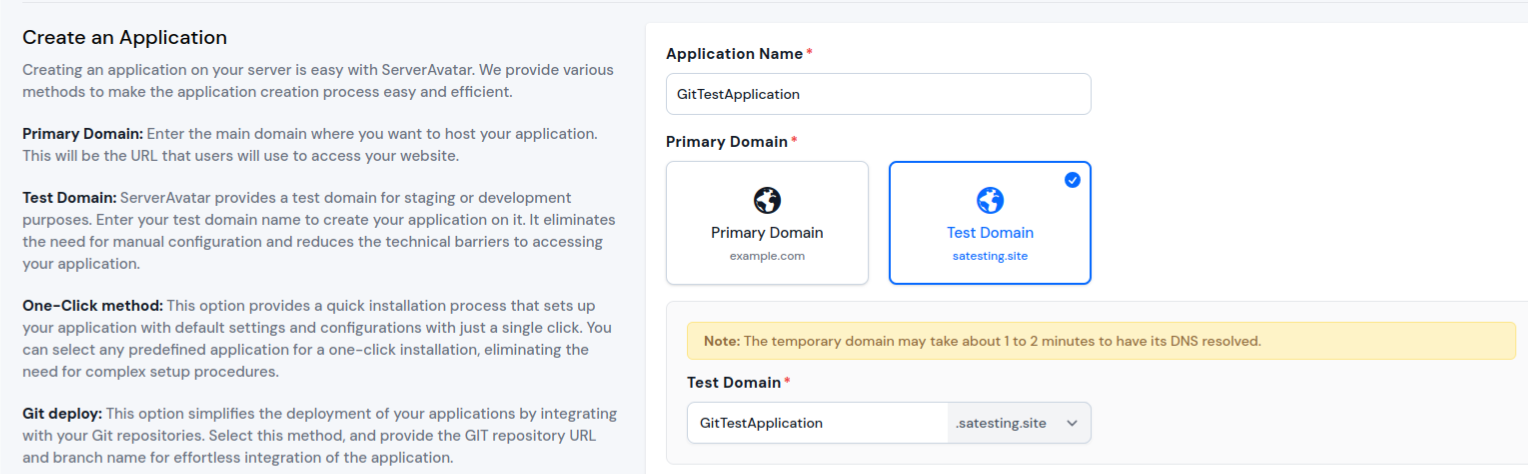 Application - Basic Details