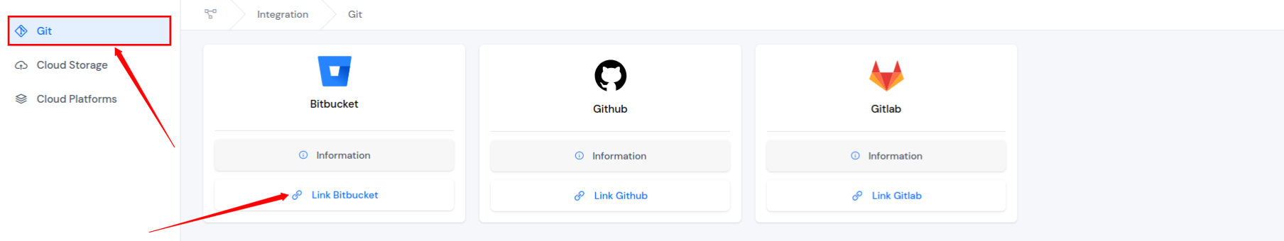 Link Bitbucket