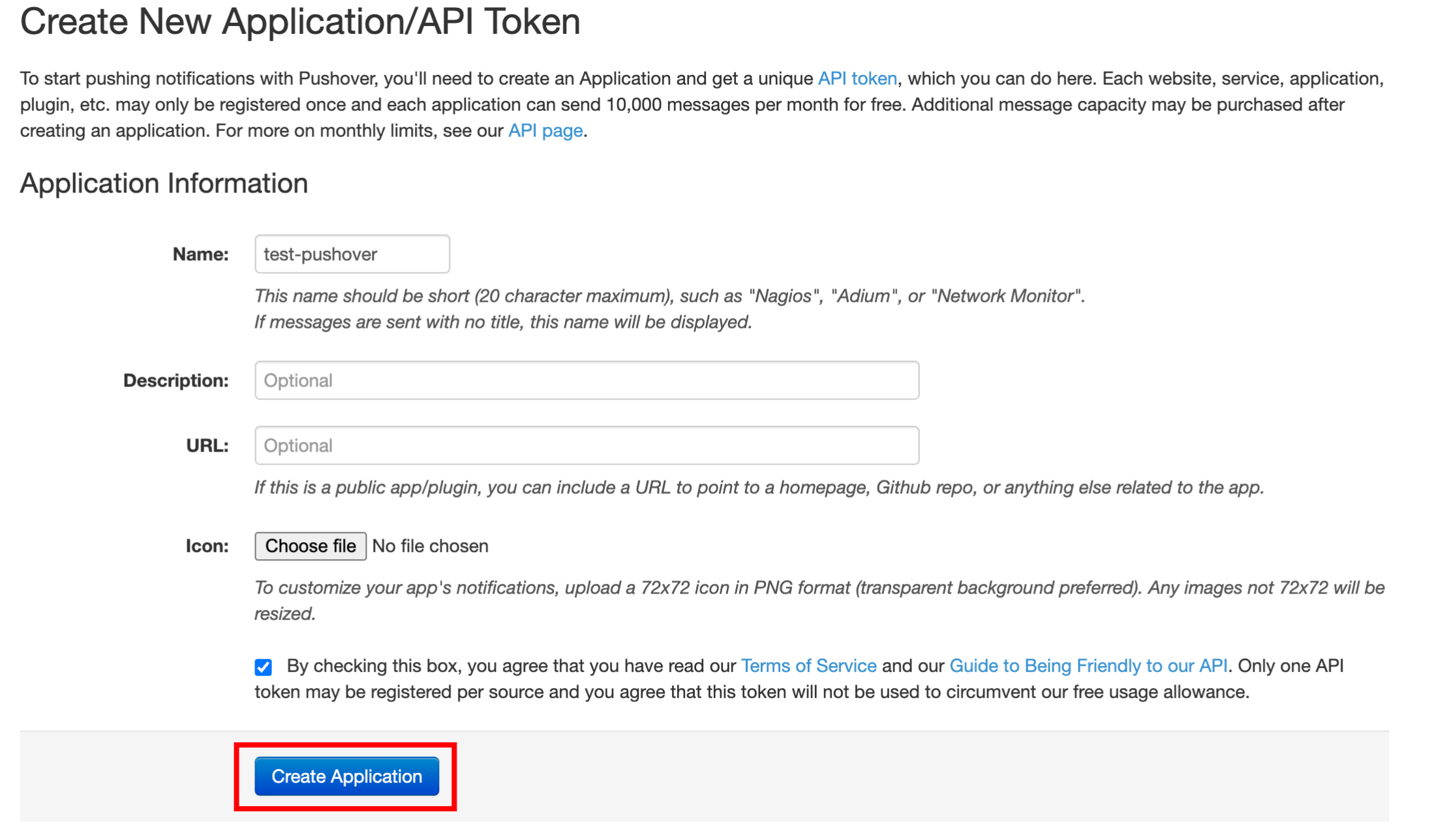 create app