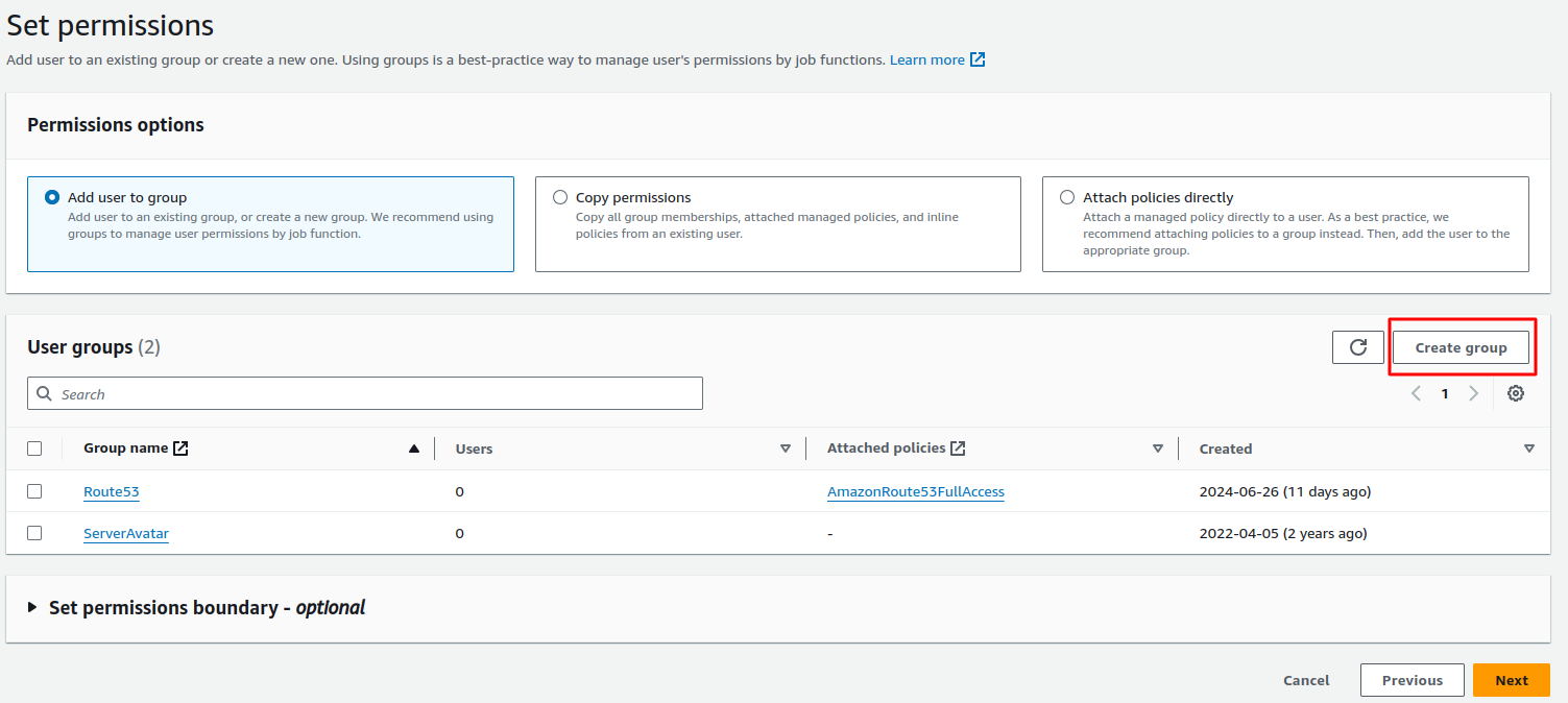 AWS S3 - User