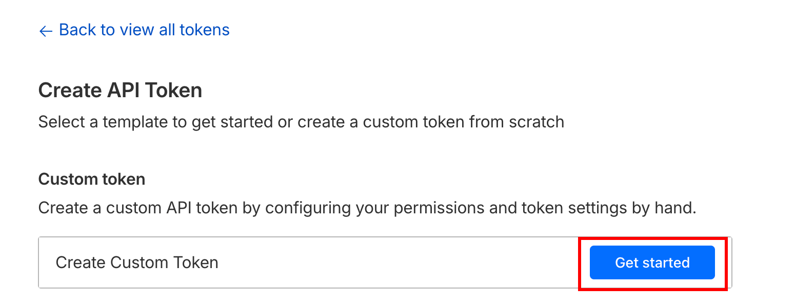 Application - Cloudflare