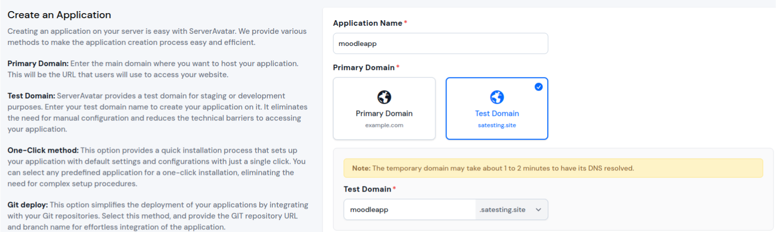 Application - Basic Details