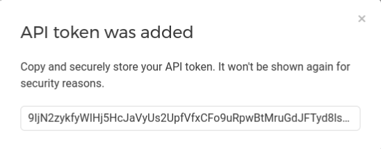 hetzner API Token
