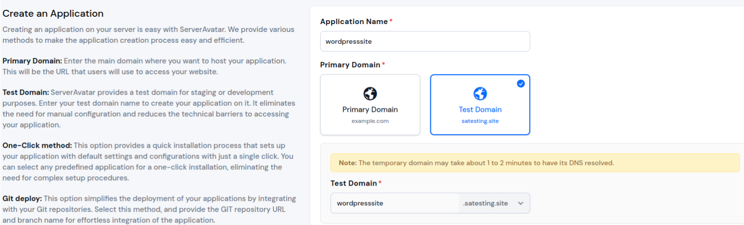 Application - Basic Details