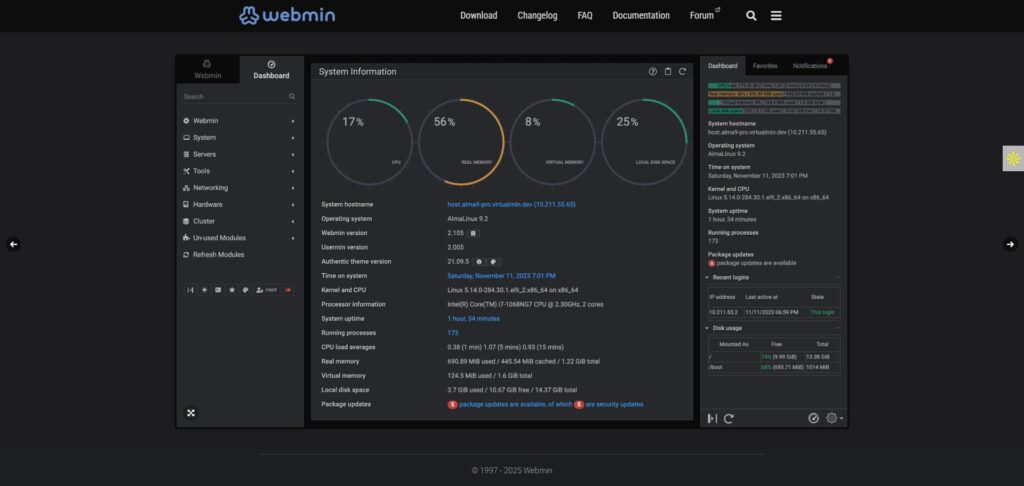 Webmin
