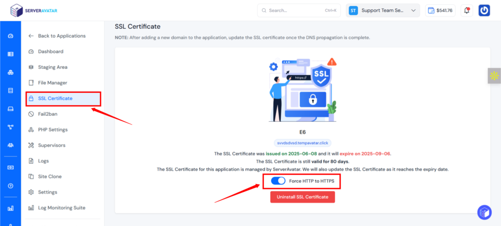 SSL Certificate