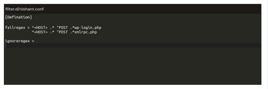 Filter Configuration-ServerAvatar