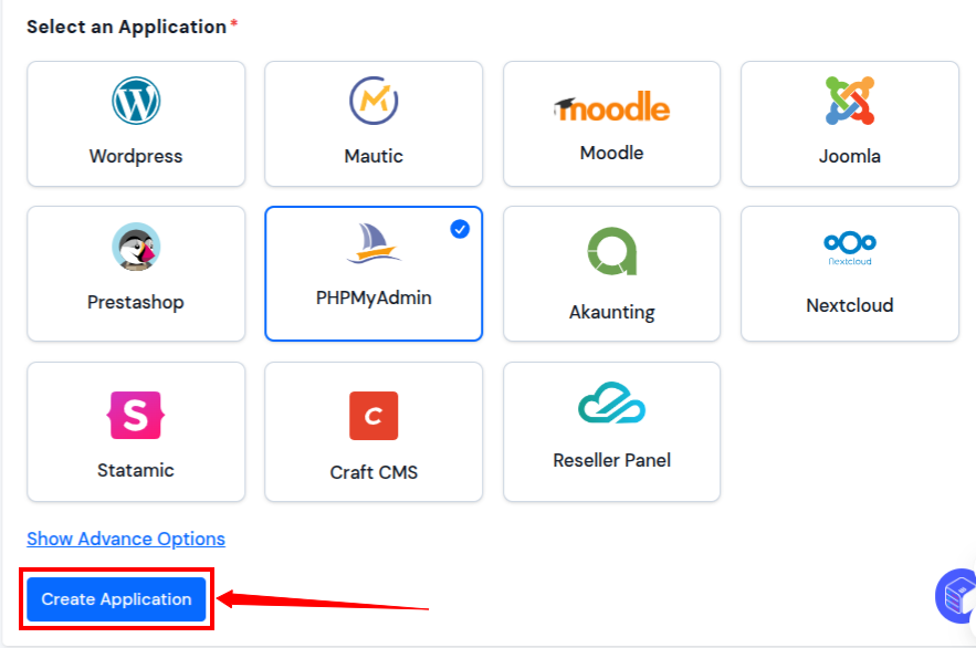 Create Application