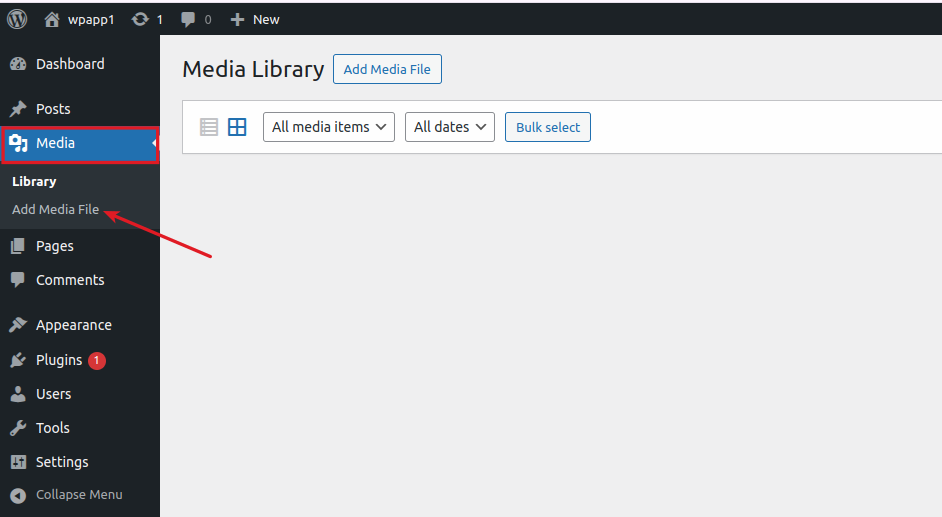 Add Media File