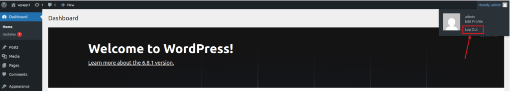 Login to WordPress