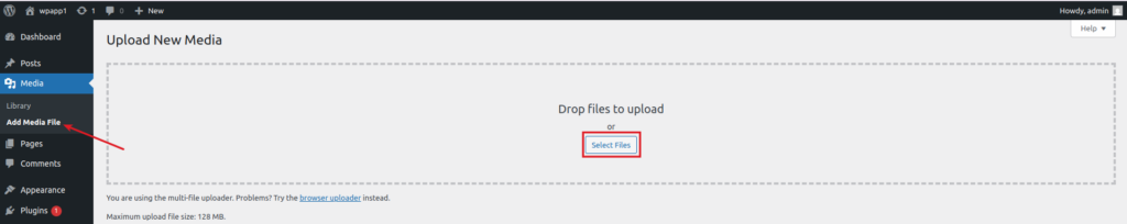 Upload Media