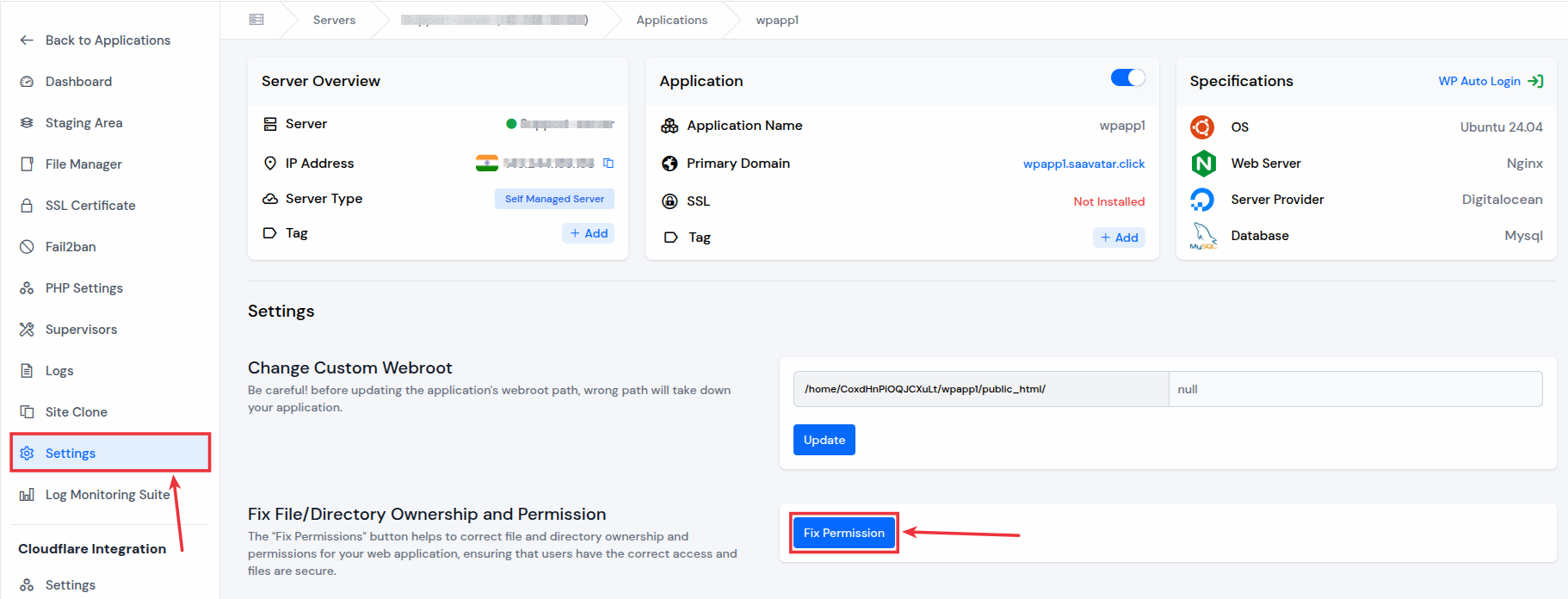 Check File Permission