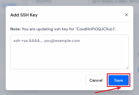 Add SSH Key