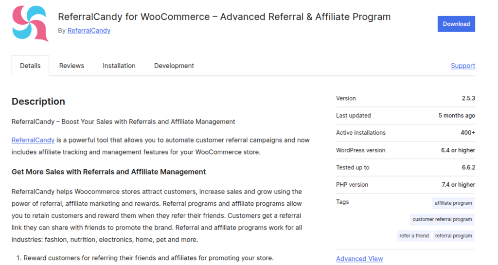 WordPress Referral Plugins