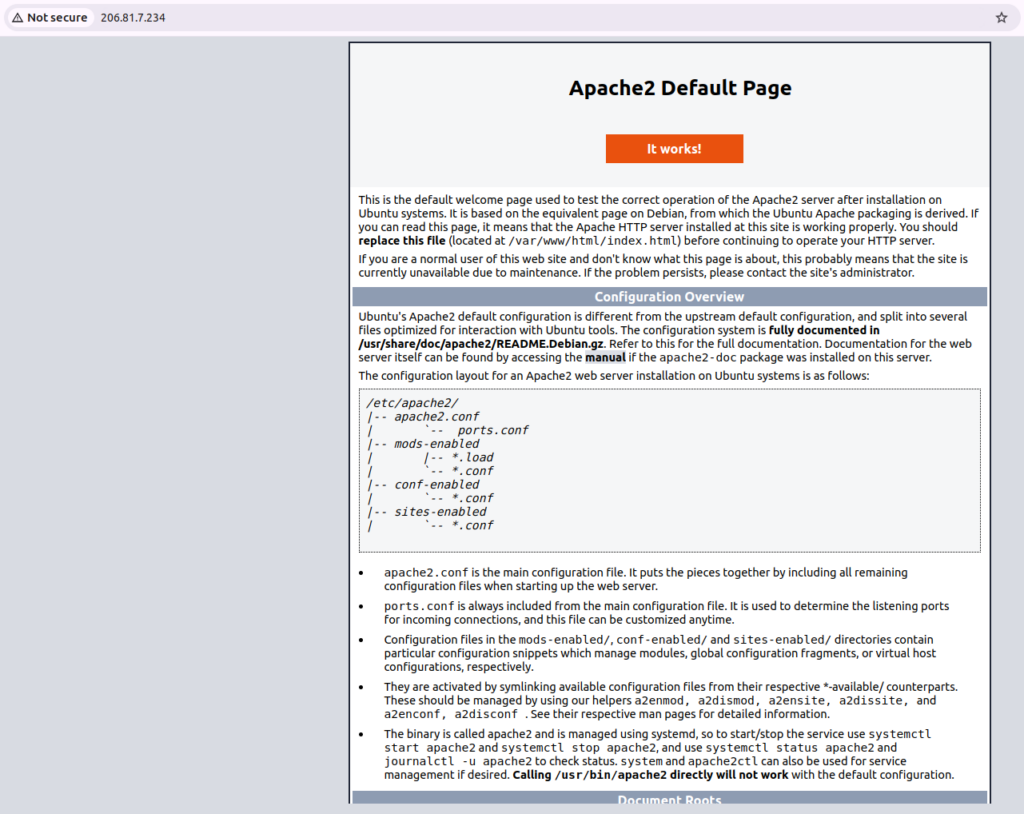 Apache Page