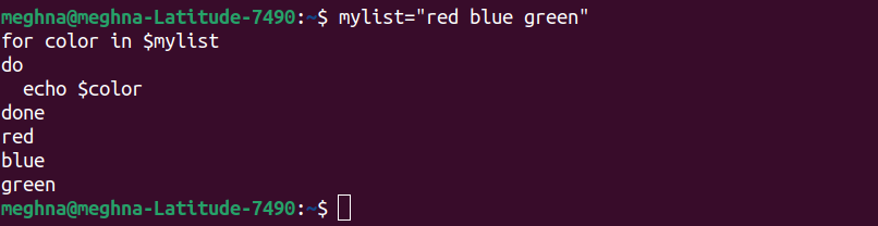 Bash Loop For Variable