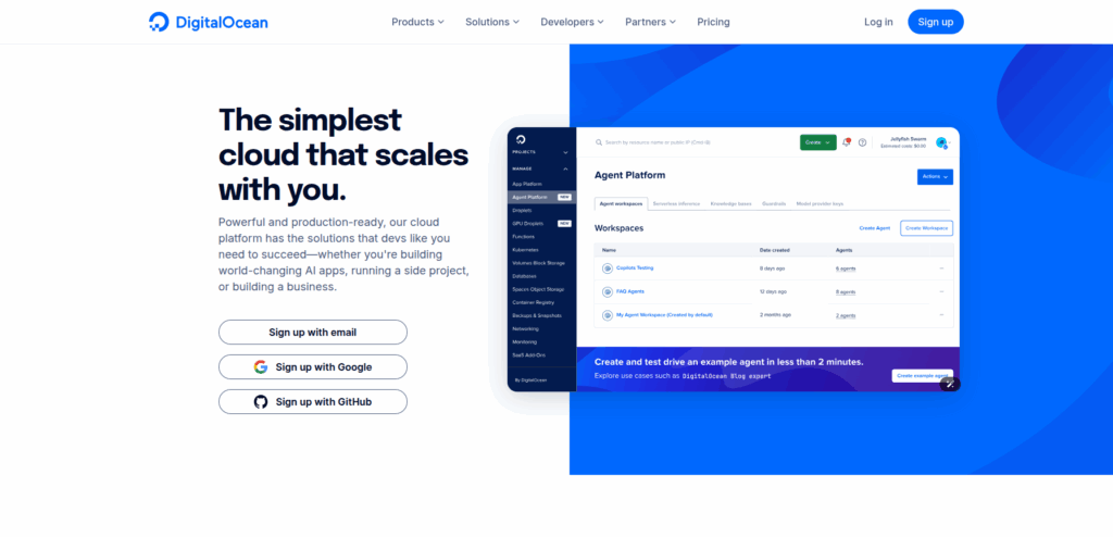 DigitalOcean - Laravel Hosting ServerAvatar