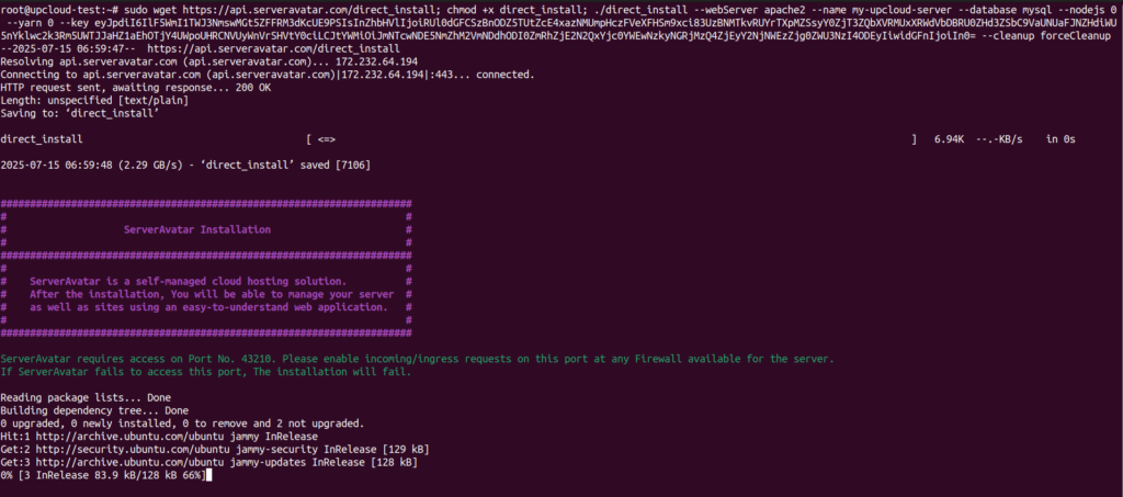 Installation Process