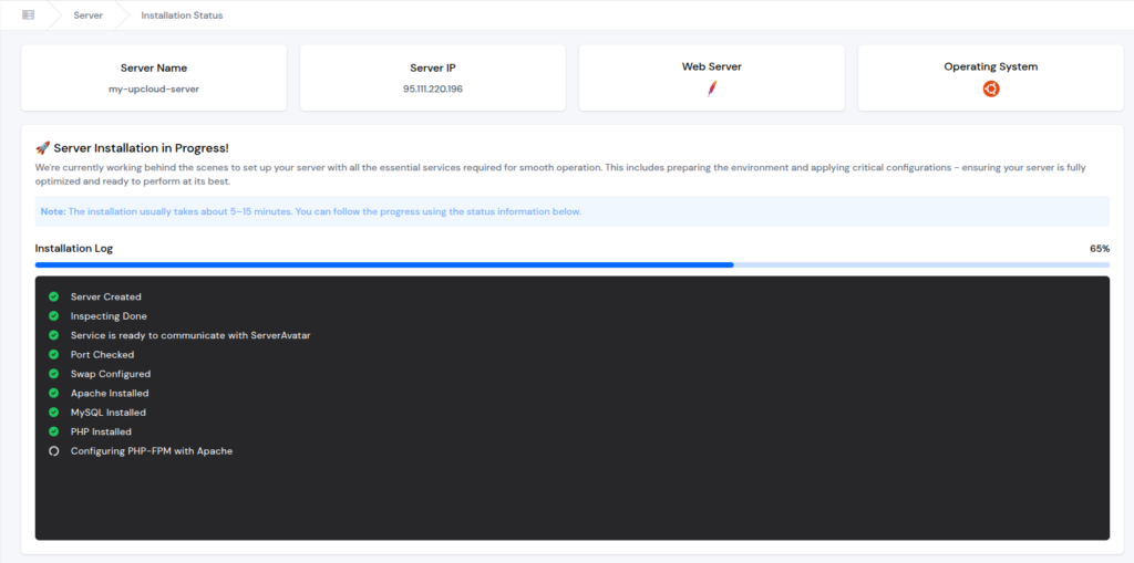 Installation Process
