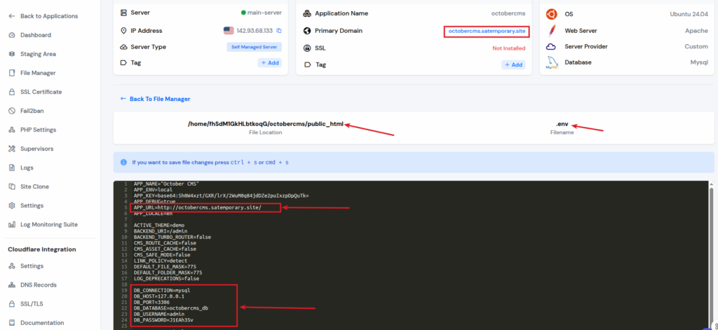 Database Detail