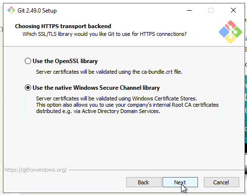HTTPS Backed-ServerAvatar