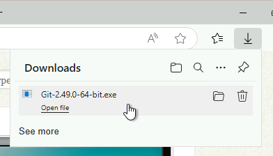 Git Installer-ServerAvatar