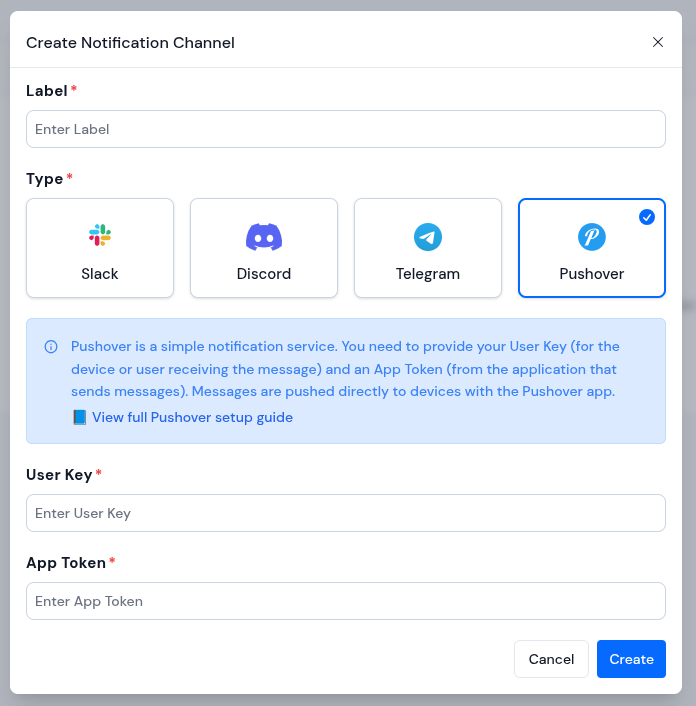 Pushover Notification-ServerAvatar v7.14.0 Update