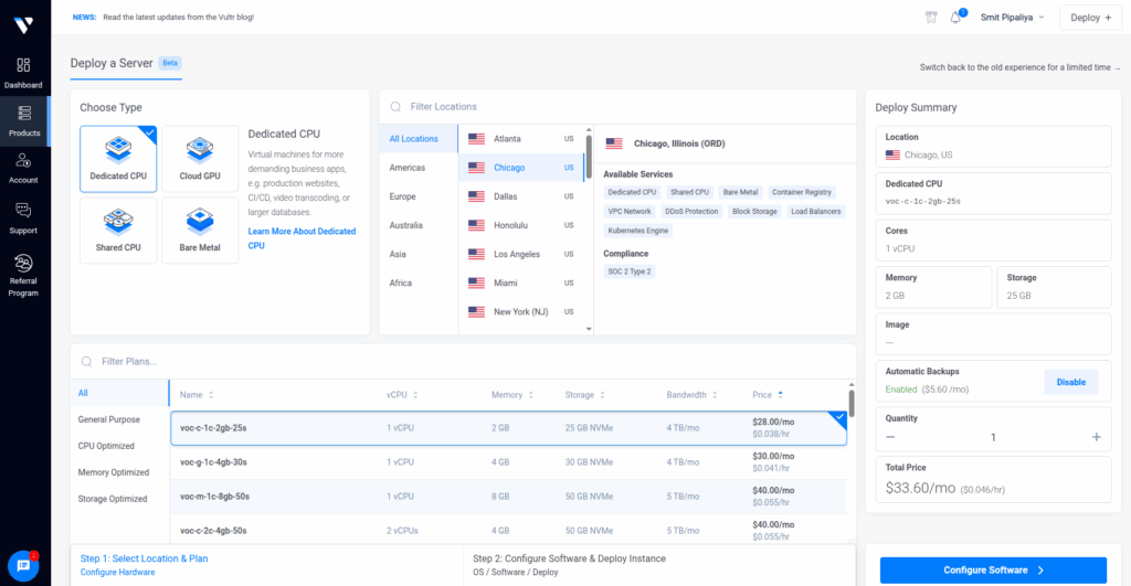 Vultr vs DigitalOcean