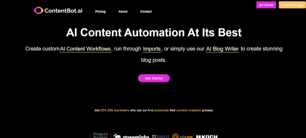 ContentBot AI Writer- ServerAvatar