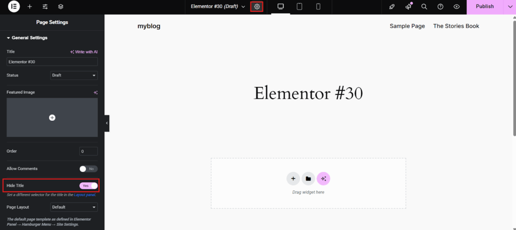 Site Editor with Elementor - ServerAvatar