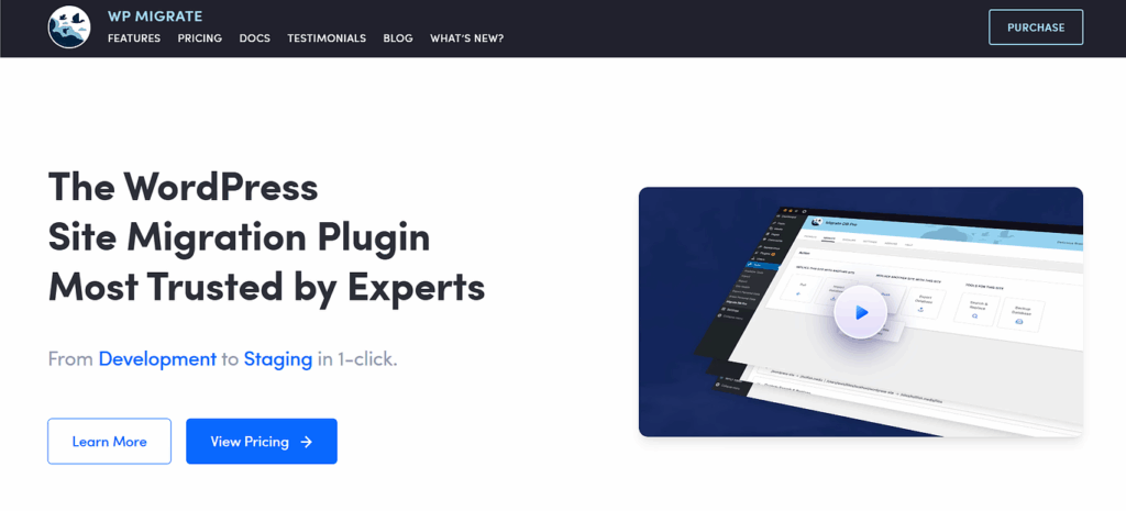 WP Migrate - ServerAvatar