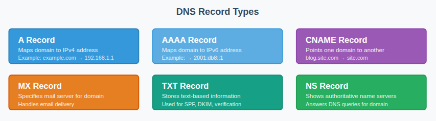 DNS Record Type - ServerAvatar 