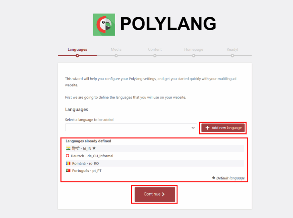 Polulang Setup - ServerAvatar