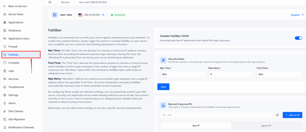 Fail2ban - ServerAvtar