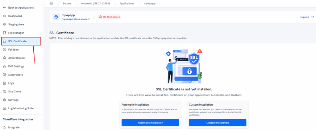 SSL Certificate - ServerAvatar