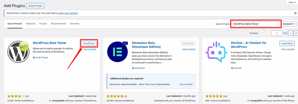 add plugin -WordPress 6.9 beta 