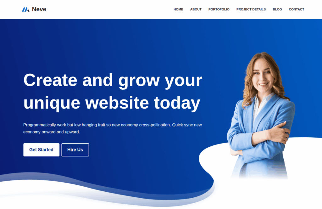 WordPress Affiliate Themes - Neve