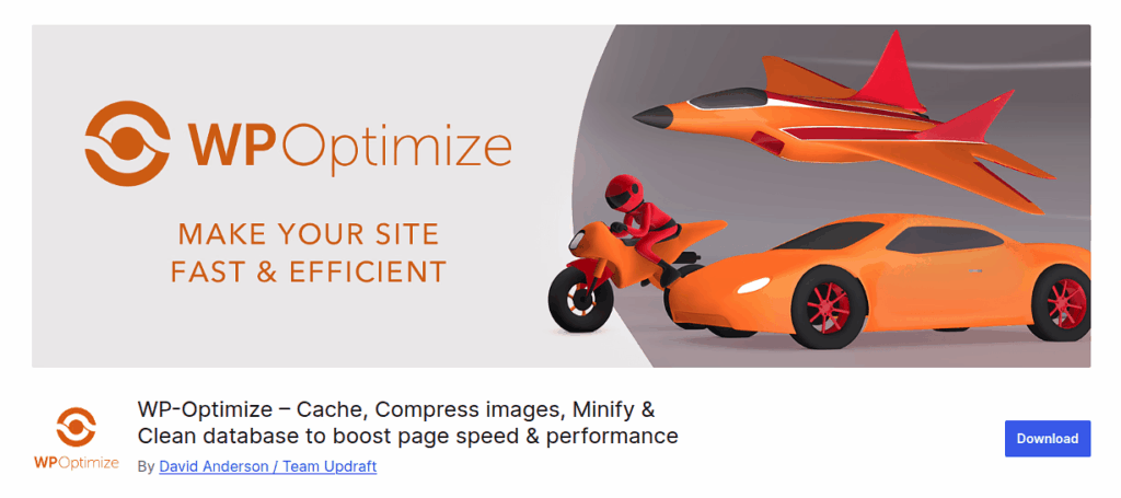 Caching Plugins - WP Optimize