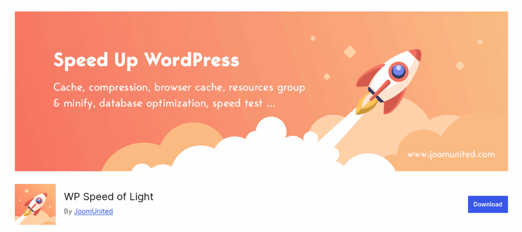 Caching Plugins - WP Speed of Light