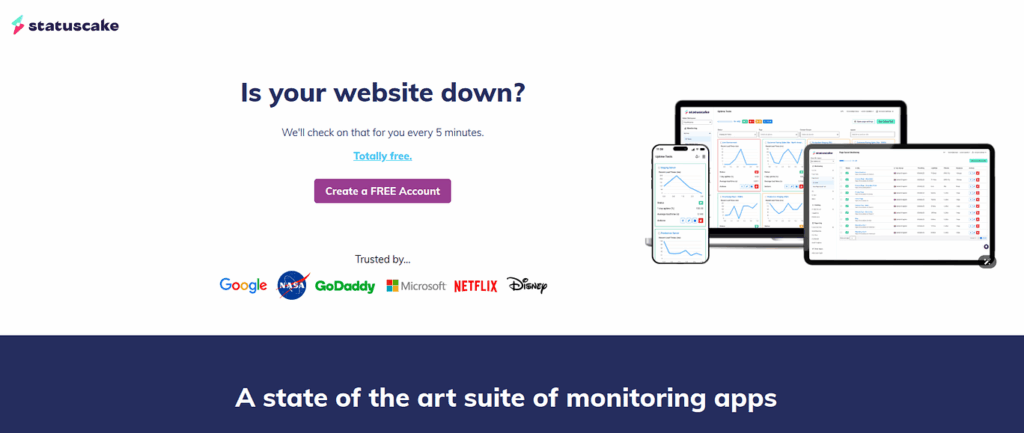 UptimeRobot alternatives - statuscake