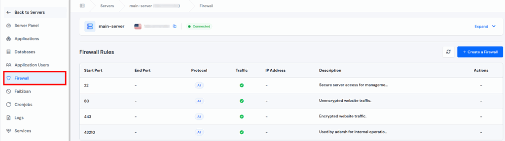 firewall - Managed Cloud Hosting Security