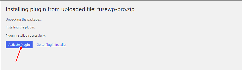activate fusewp - ServerAvatar